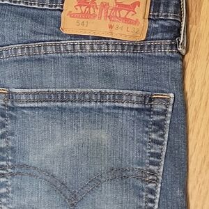 Levi's Distressed Denim Blue Jeans